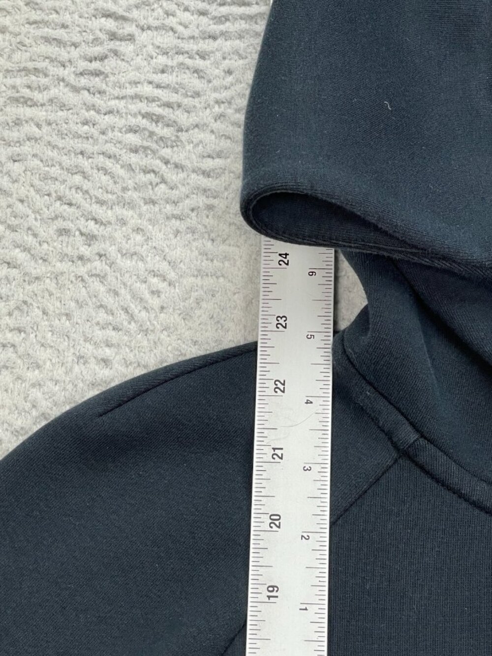 Nike sportswear tech fleece hoodie mens size small black full zip - Picture 3 of 8